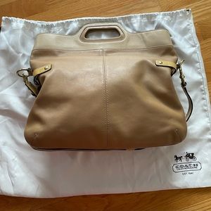 Coach Bonnie foldover crossbody purse